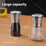 Salt and pepper grinder set