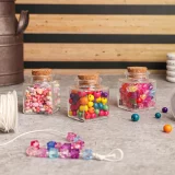 Glass Storage Jar Set