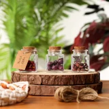 Glass Storage Jar Set