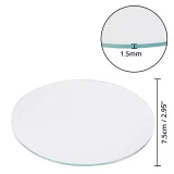 Round Mirror Tiles 3 Inch (50 Pack)