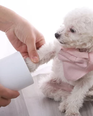 Pet paw wash cup