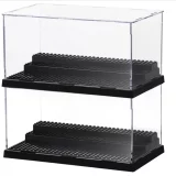 AELS 3-Level Acrylic Display Case, Set of 2