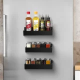 4-Piece Refrigerator Magnetic Shelves