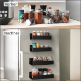 4-Piece Refrigerator Magnetic Shelves