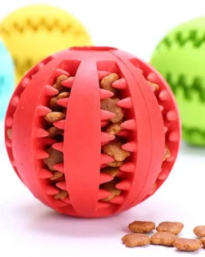 Soft Rubber Ball Chew Toy