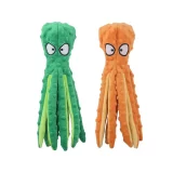 Octopus Shaped Dog Squeak Toy