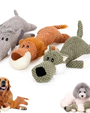 Animals Shaped Dog Squeak Toy