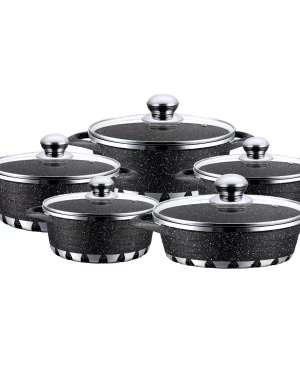 pots and pans set of 10