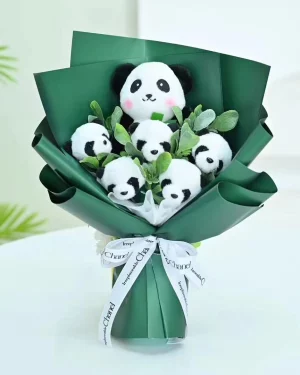 Meet the Panda Cub Bouquet