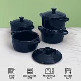 Mini ceramic casserole