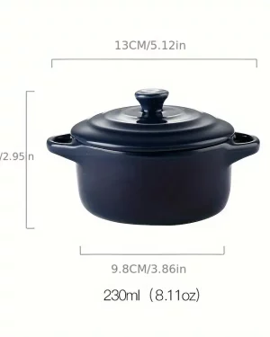 Mini ceramic casserole